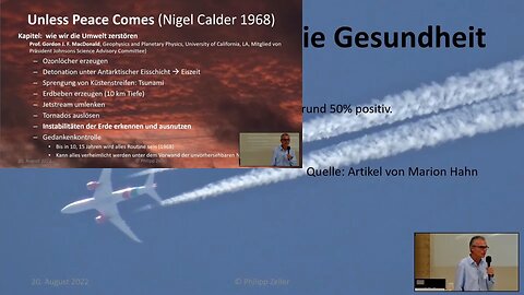 Chemtrails 30.04.2024 über Münsterland. Vortrag von Dr. Zeller: Was wir sicher wissen.