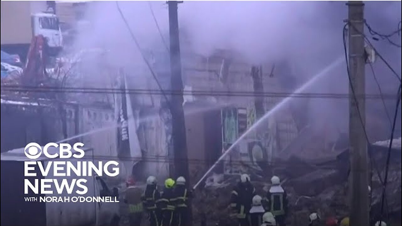 Russian rocket attacks strike Ukraine's capital | Somas