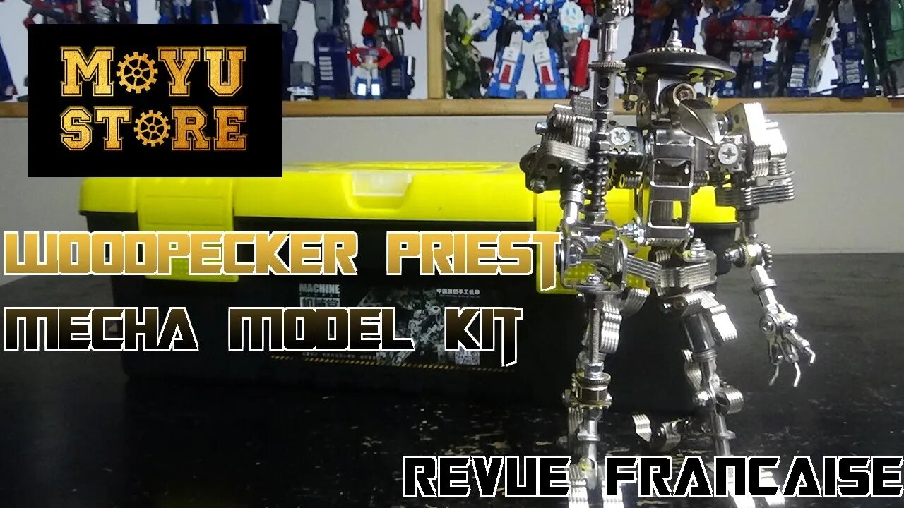 [Francais] Video Log Assemblage du Moyu Store - Woodpecker Priest Mecha Model