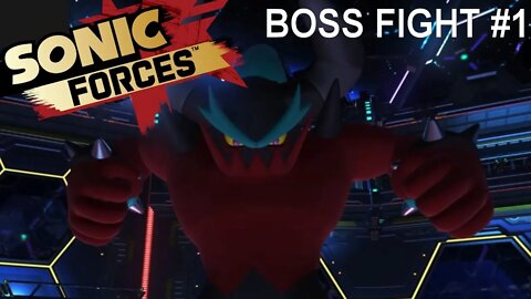 Sonic Forces Boss Fight #1 - ZAVOK (PS4)