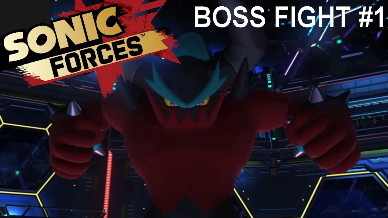 Sonic Forces Boss Fight #1 - ZAVOK (PS4)