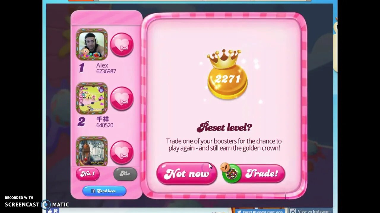 Candy Crush Level 2271 Audio Talkthrough, 3 Stars 0 Boosters