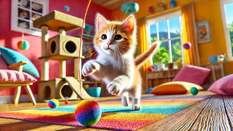 Positively Adorable: Cats at Playtime!