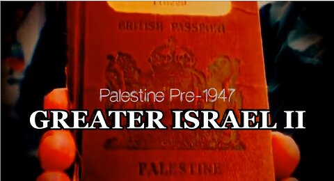 GREATER ISRAEL II