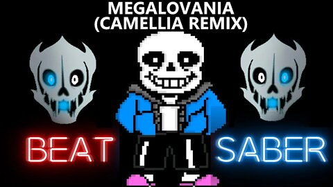 Nearly Dislocating My Wrist | Megalovania (Camellia Remix) | Beat Saber