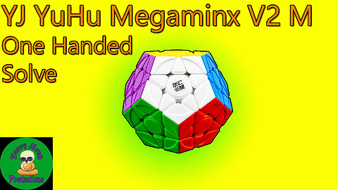 YJ YuHu Megaminx V2 M One Handed Solve