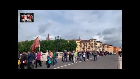 "NATO is a killer" - Verona protests (ITALY) 7th May 2022
