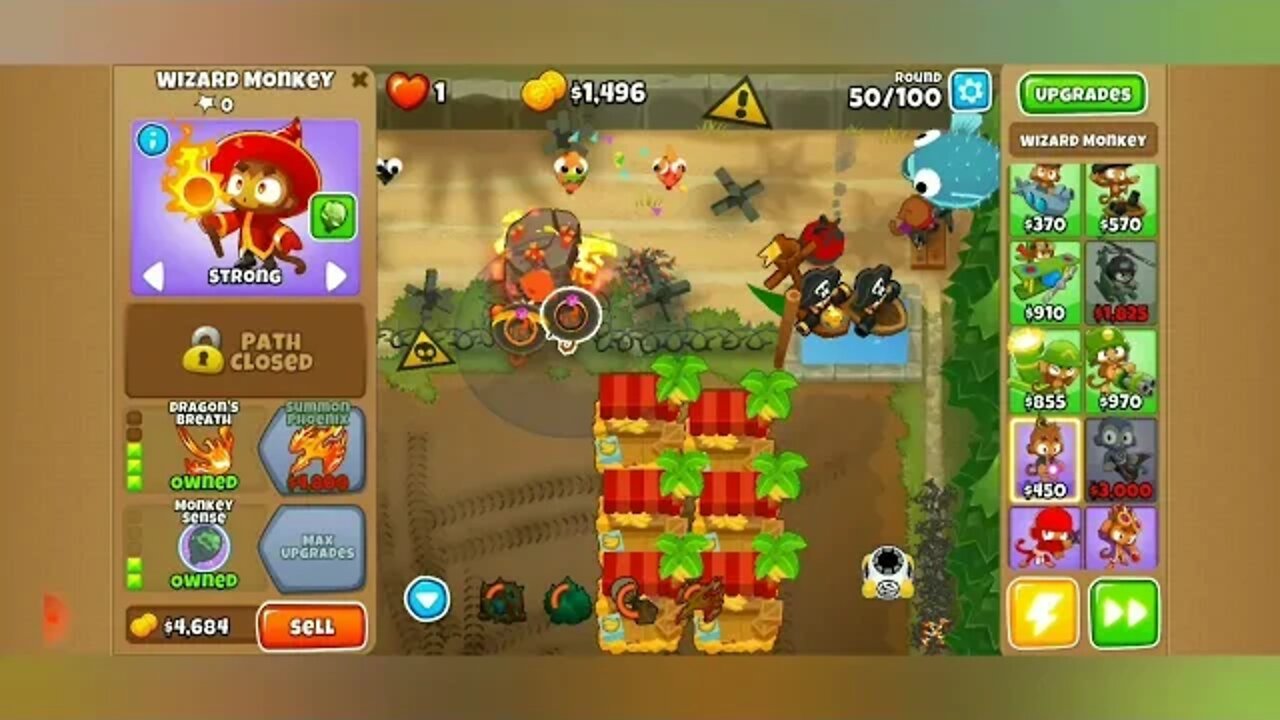 FIRING RANGE/ HARD/ IMPOPPABLE/ BLOONS TD6 @BloonsMania 🔥
