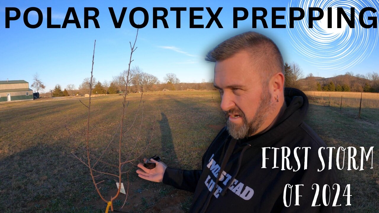 2024 Polar Vortex Orchard Wind Prepping | Barndo Updates | Planting Seeds