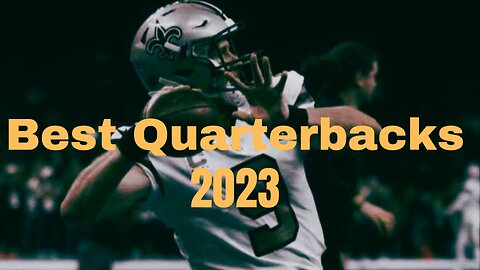 College Football Quarterbacks Best Plays 2023.
