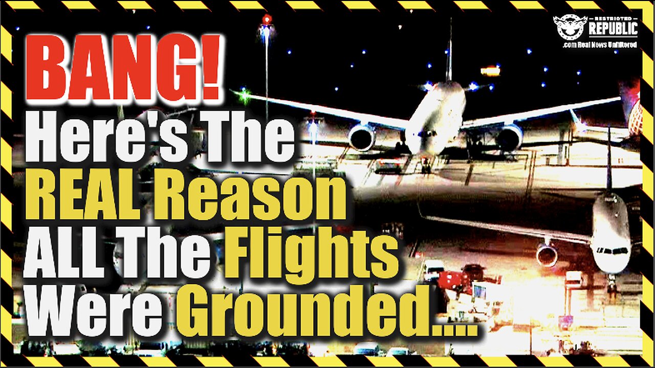 Here’s The Real Reason All The Flights Were Grounded…