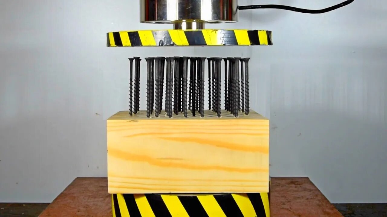 TOP 50 BEST ITEMS UNDER HYDRAULIC PRESS, COMPILATION.