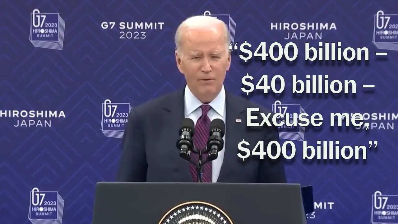 Biden's Worst Speech Ever?