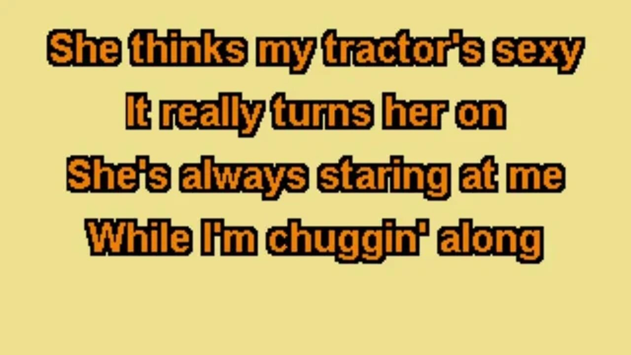 TU056 12 Kenny Chesney She Thinks My Tractor's Sexy cdg