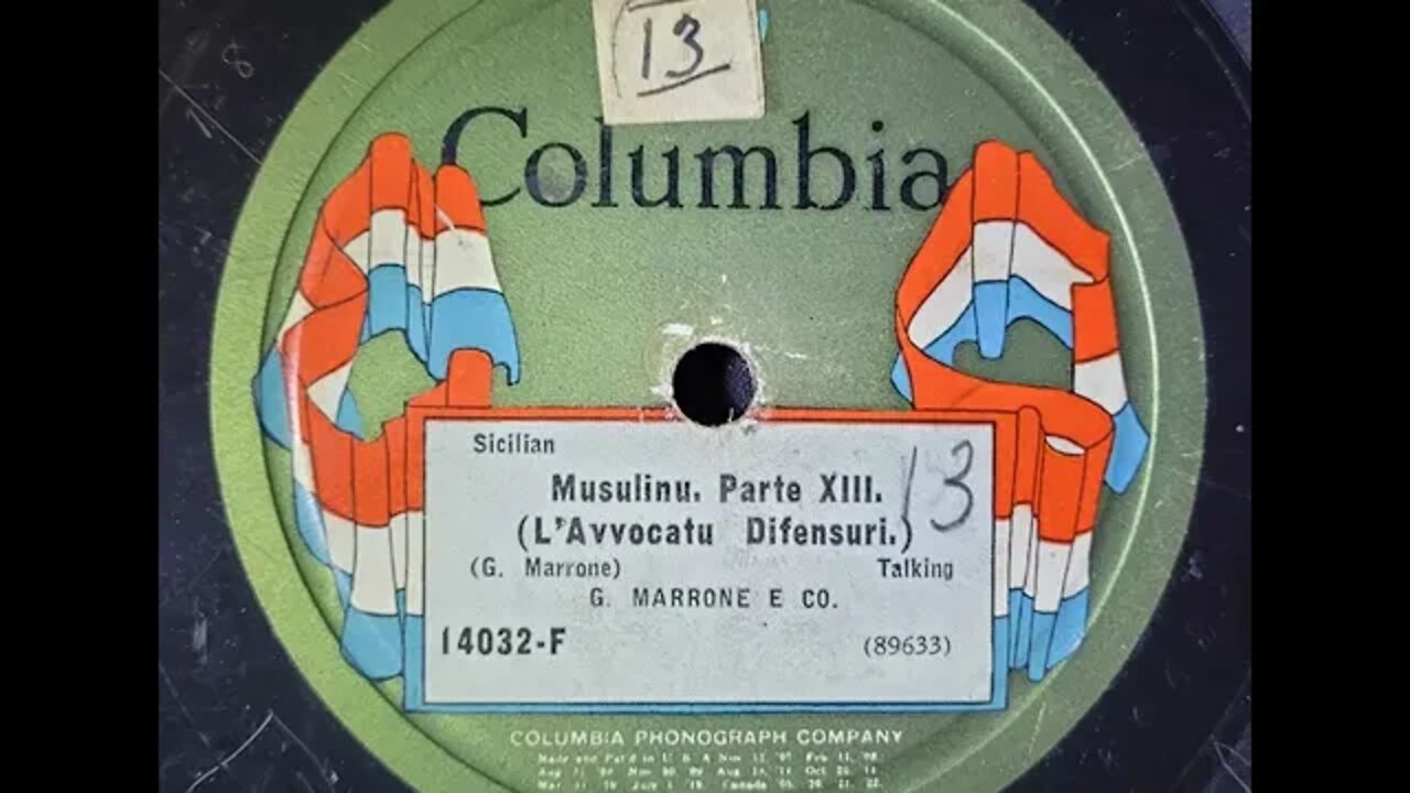 G. Marrone - Musulinu Parte XIII, XIV