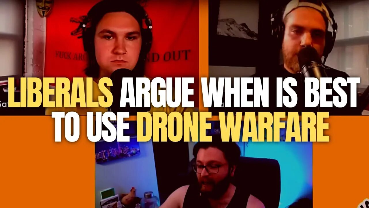 Vaush & The Vanguard Debate When Drone Warfare Is Good || Sorry State Of The Liberal Left