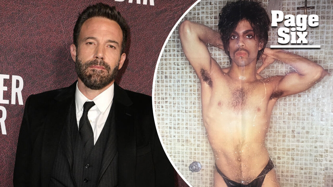 Ben Affleck had risqué Prince poster in his childhood bedroom