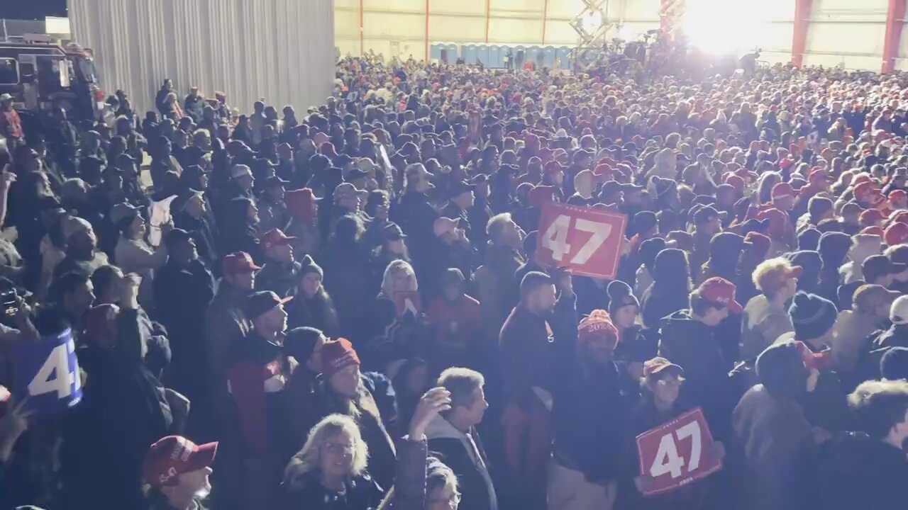 PACKED HOUSE in Traverse City, Michigan for President