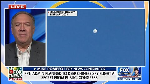 Biden Admin Tried To Cover Up Chinese Spy Balloon Out Of Sheer Embarrassment: Pompeo