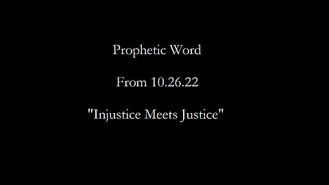 "Injustice Meets Justice"