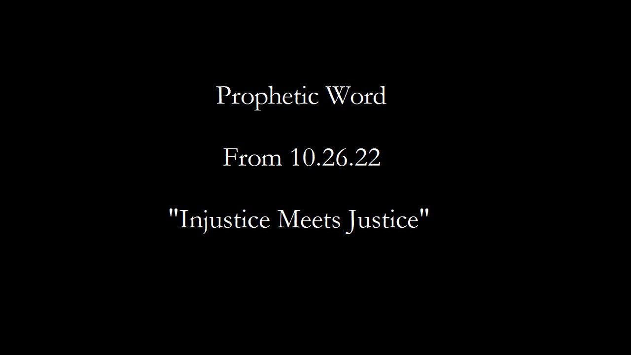 "Injustice Meets Justice"