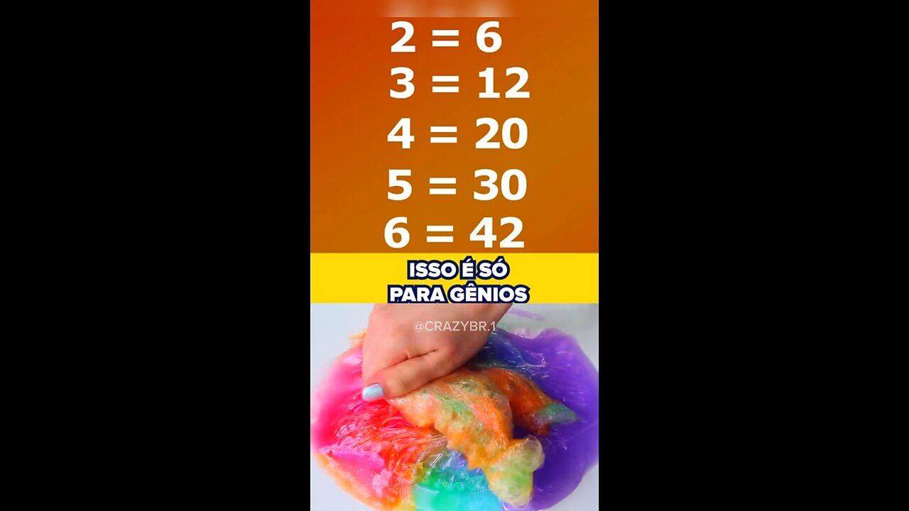 MATEMÁTICA PARA GÊNIOS, VOCÊ CONSEGUE?!! #matematica #genio #vcsabia #curiosidades #viralvideos