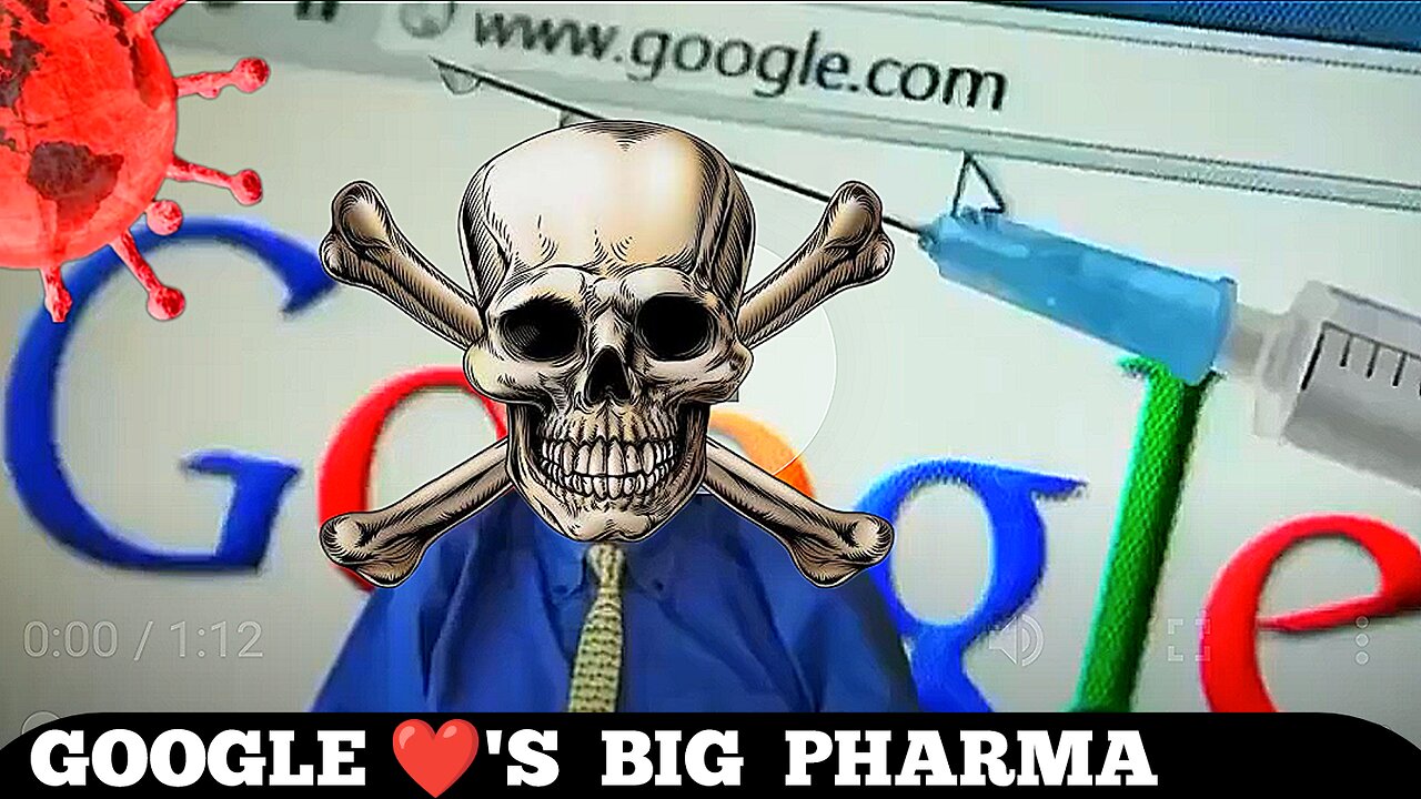 'GOOGLE' INVESTED IN ALL 'MRNA' VACCINE MANUFACTURERS. 'GOOGLE' ❤️'S BIG PHARMA 'ROBERT KENNEDY' JR