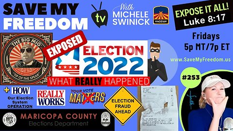 Save My Freedom: The Great Deception: How the Election System Operation Controls Our Fate | LIVE @ 3pm ET