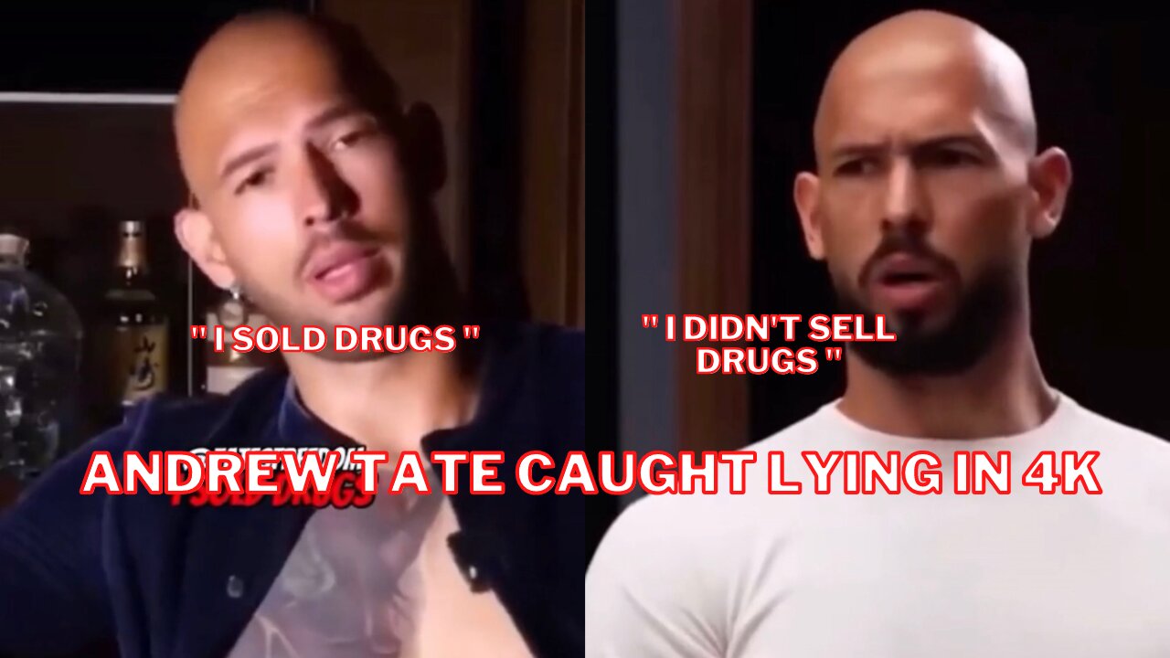 Andrew Tate Caught Lying About Selling Drugs On Candace Owens Interview