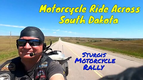 Motorcycle Ride To Badlands Trading Post from Midland South Dakota