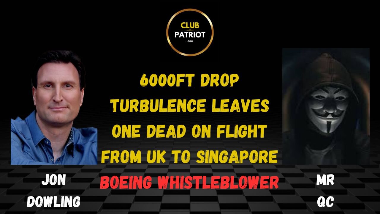 Jon Dowling & Boeing Whistleblower Mr QC Discuss What Is Happening At Boeing Latest Updates
