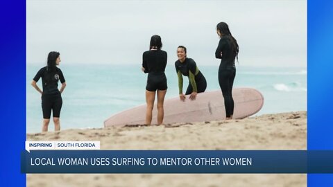 West Palm Beach woman uses love for surfing to mentor others