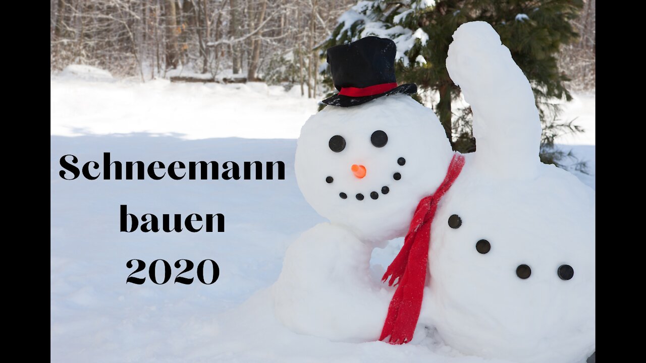 Netzfund #43 - Schneemann Bauen 2020