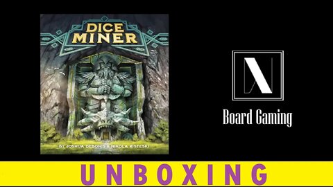 Dice Miner Deluxe Kickstarter Edition - Unboxing