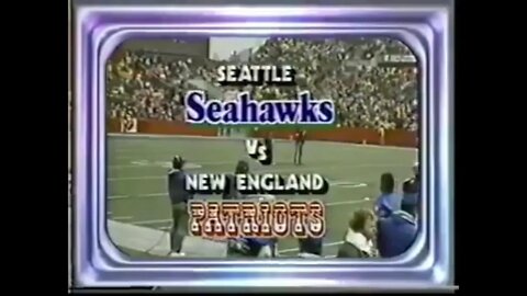 1986-09-21 Seattle Seahawks vs New England Patriots