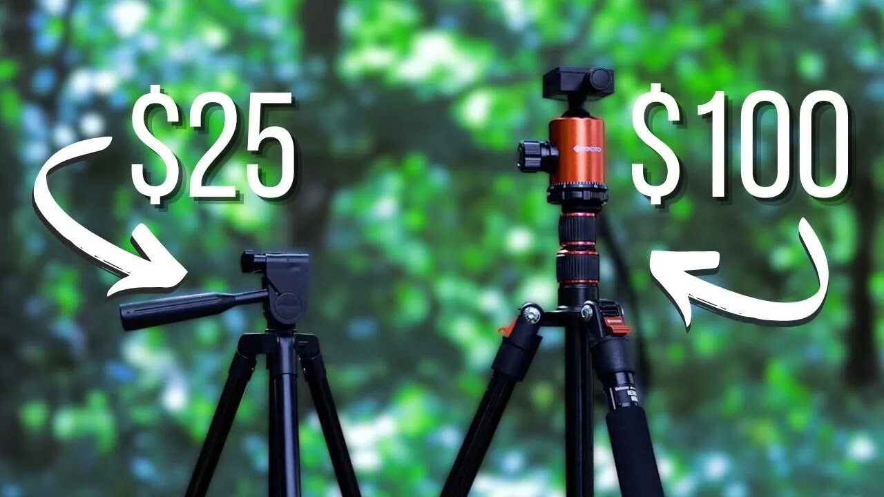 5 Differences Between Cheap and Great Tripods! (GEEKOTO vs. UBeesize)