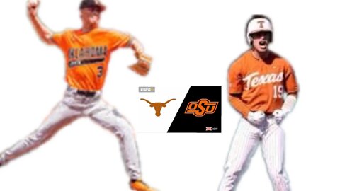 #8 Oklahoma St vs #10 Texas Highlights Game 3