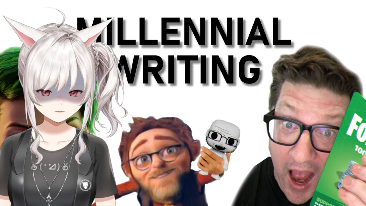 Millennial Writing || Shreddednerd react