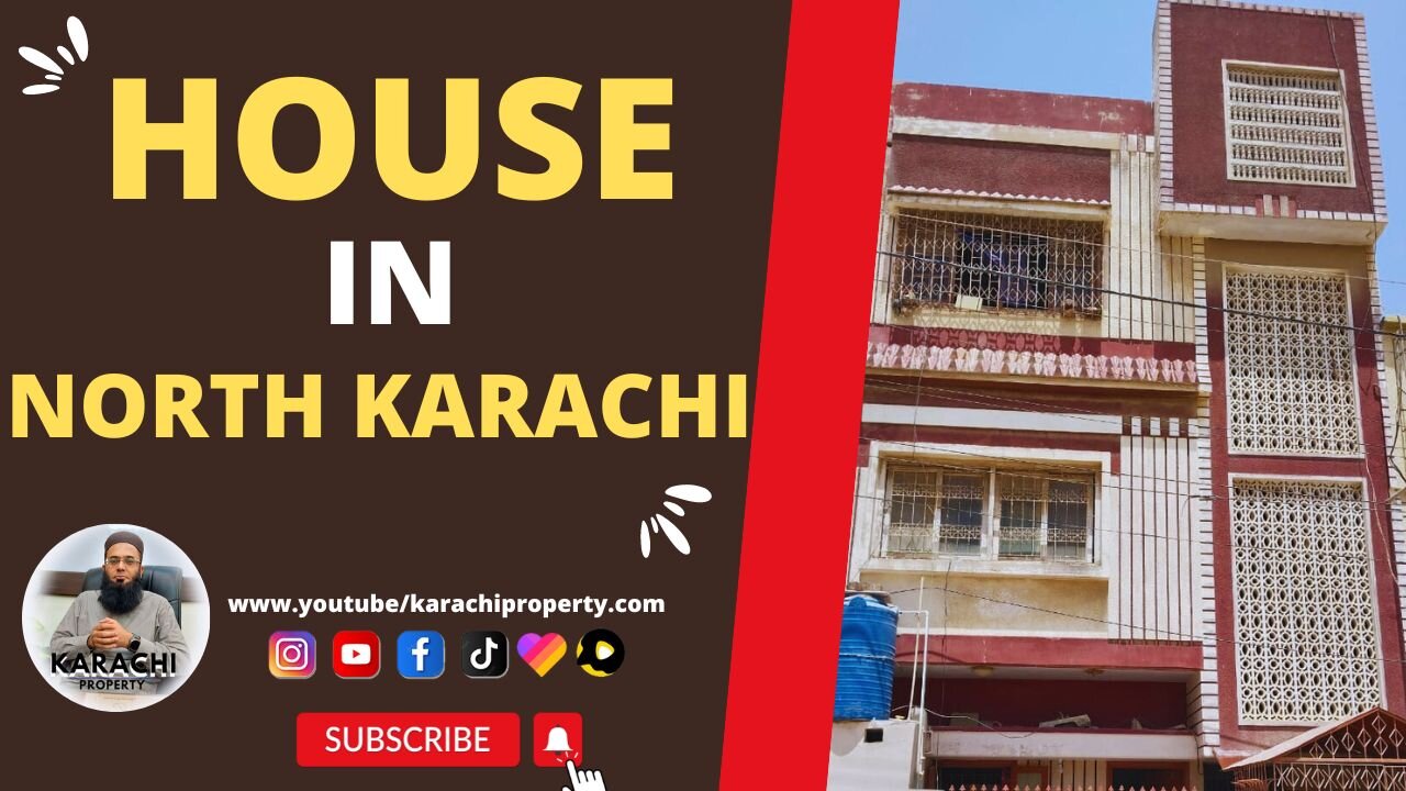 Used House For Sale in North Karachi Near Power House Chowrangi - 80 Square Yards