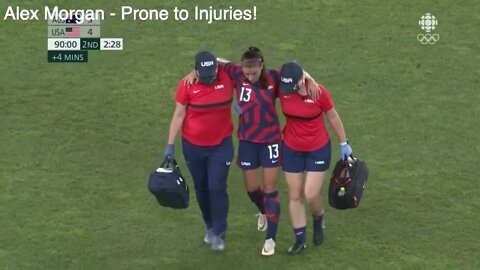 #ncaawomensoccer #nwslinjuries #womensoccerhighlights Alex Morgan - Prone to Injuries