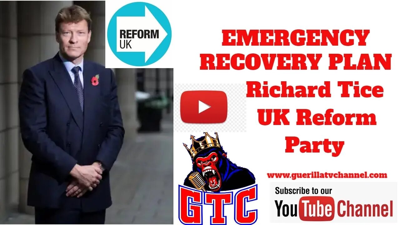 Nice Guy Eddie Richard Tice's Emergency Recovery Plan