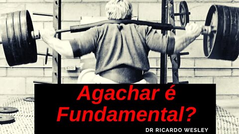 Agachamento não é necessário? - Ricardo Wesley