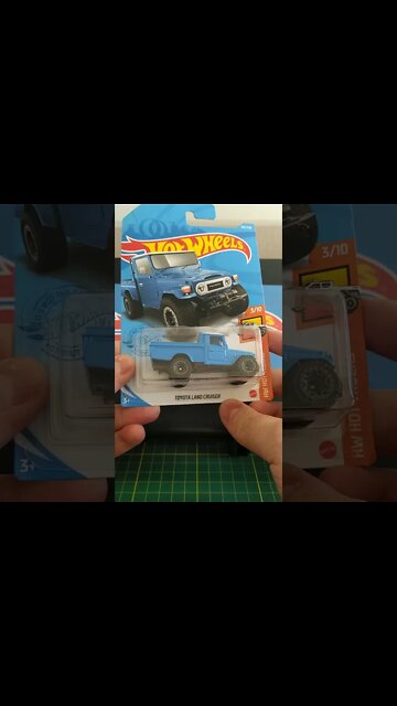 Hot Wheels Toyota Land Cruiser Nosso Toyota Bandeirante sensacional ficou essa miniatura #shorts