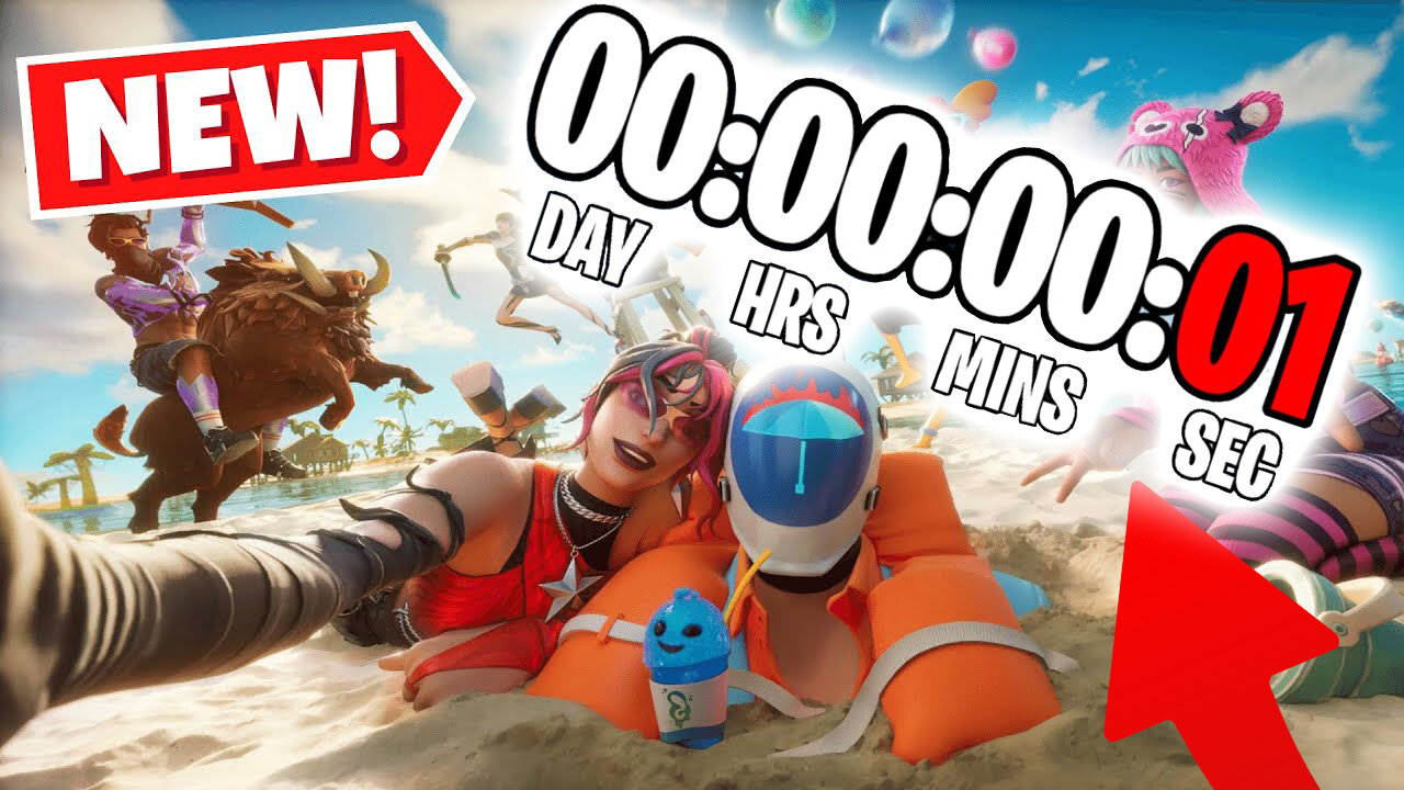 FORTNITE SUMMER UPDATE COUNTDOWN!!!⏰