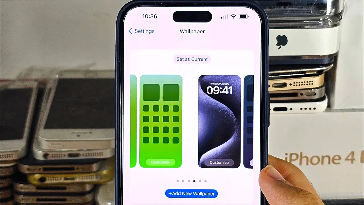 How To Change Wallpaper in iPhone 15 Pro Max