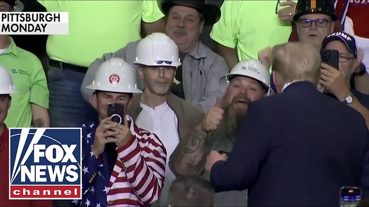 Swing state steelworkers ERUPT for Trump despite union's Harris endorsement