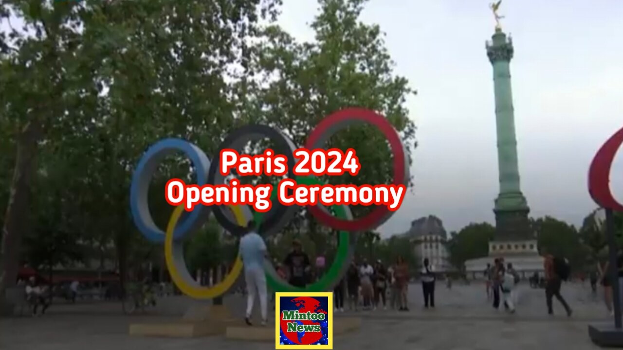 Paris 2024: Thousands sail the Seine for opening