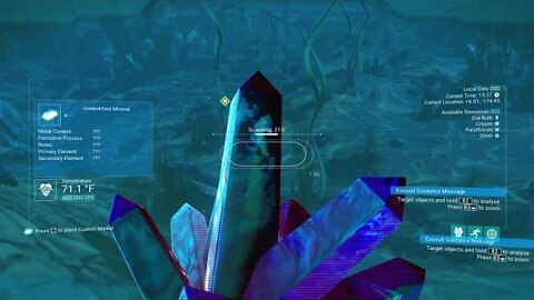 Weird box texture when scanning. (No Man's Sky)