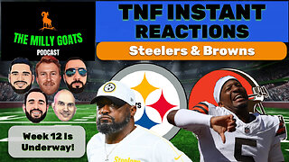 Steelers and Browns Instant Recap, Is Jameis a Hero?!