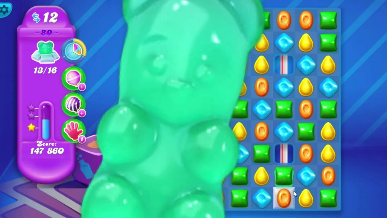 Candy Crush Soda Saga Level 80